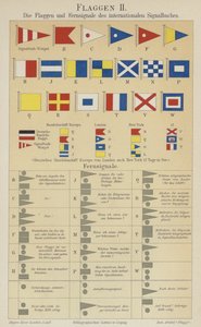 Flags and signals of the international maritime signalling code