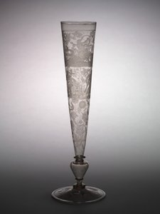 Flute Glass, early 1600s