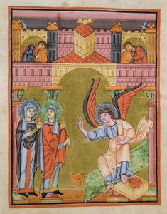 From the Reichenau School Evangeliary, Codex F. II. 1