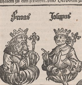 Fragment of Illustration from the Nuremberg Chronicle
