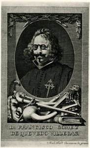 Francisco Gomez de Quevedo y Villegas by German School