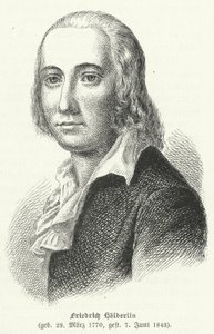 Friedrich Hoelderlin, German Poet and Philosopher by German School