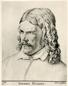 Friedrich Rückert by German School