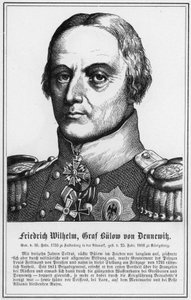 Friedrich Wilhelm, Count Bulow von Dennewitz by German School