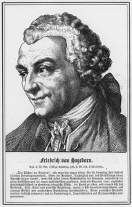 Friedrich von Hagedorn by German School