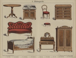 Furniture by German School