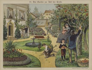 Garden in Town by German School