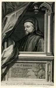 Geoffrey Chaucer by German School