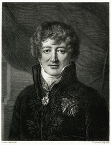 George Baron de Cuvier by German School