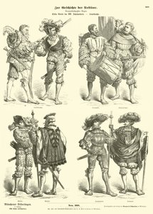 German Landsknechte, Early 16th Century by German School