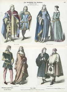 German Costumes, 14th Century