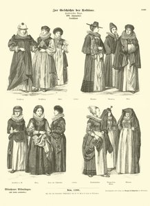 German Costumes, 17th Century