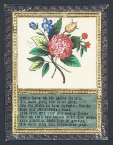 German Greetings Card by German School