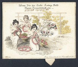 German Greetings Card by German School