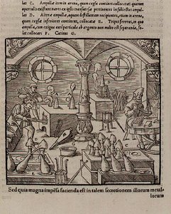 Glass Making, from a Book of Trades by German School