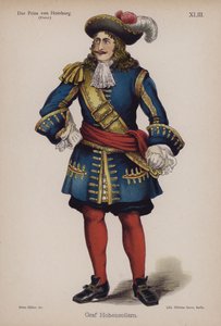 Graf Hohenzollern, from Der Prinz von Homburg (The Prince of Homburg) by Heinrich von Kleist