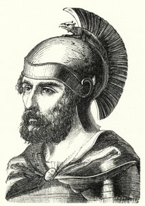Hamilcar Barca, Carthaginian General and Father of Hannibal by German School