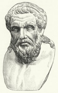 Head of the Roman philosopher Apollonios of Tyana