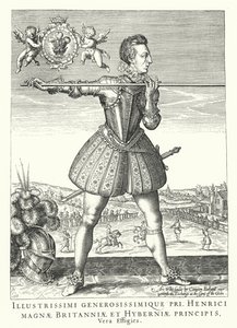 Henry Frederick, Prince of Wales, eldest son of King James I of England by German School
