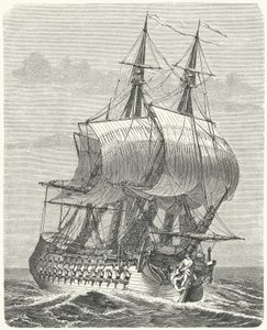 Hercule, French 58-gun frigate