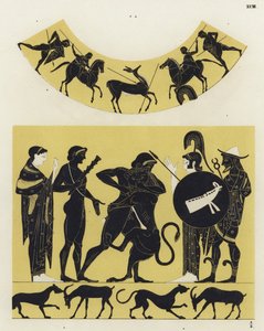 Hercules Fighting the Nemean Lion by German School