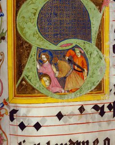 Historiated Initial S with the decollation of Saint John the Baptist, from the Gradual of Friedrich Zollner of Langenzenn, 1439-42 by German School