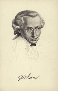 Immanuel Kant by German School