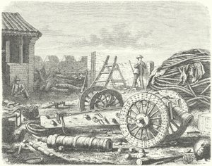 In the Taku Forts, China