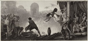 Indian Funeral by German School