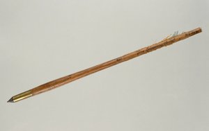 Individual crossbow bolt belonging to Prince Otto von Hesse, 1615