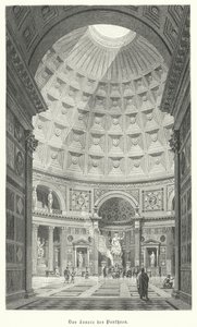 Interior of the Pantheon, Rome