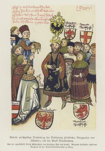 Investiture of Frederick V, Burgrave of Nuremberg by German School