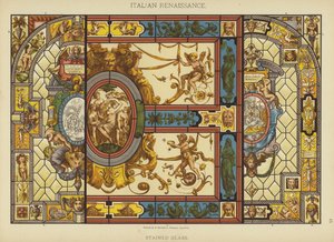 Italian Renaissance, Stained Glass by German School
