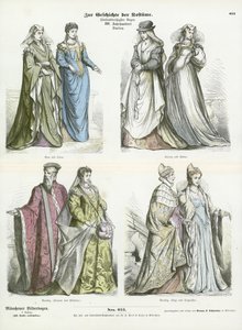 Italian costumes, 16th Century