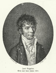 Jens Baggesen, Danish Poet and Comic Writer by German School