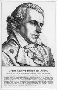 Johann Christoph Friedrich von Schiller by German School