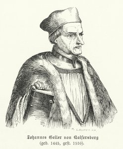 Johann Geiler von Kaisersberg, Swiss priest and theologian