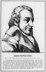 Johann Gottlieb Fichte by German School