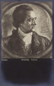 Johann Wolfgang von Goethe (1749-1832), German poet, novelist and playwright by German School