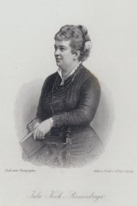 Julie Koch-Bossenberger, German Opera Singer and Actress (engraving) by German School