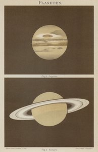 Jupiter and Saturn by German School