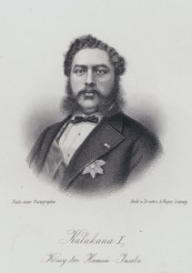 Kalakaua I, King of the Hawaiian Islands by German School