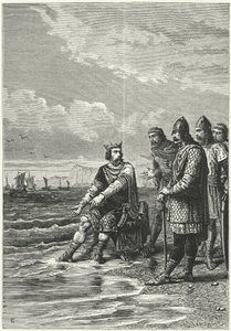 King Canute and the waves