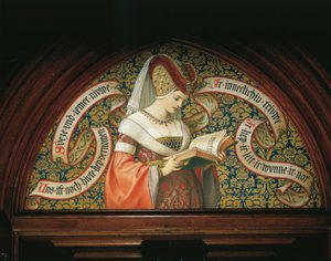 Lady reading 