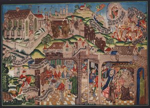 Lazarus Tapestry, Basel, c.1500 by German School