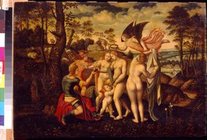 The Judgment of Paris by German School