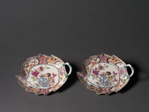 Leaf Dish by German School