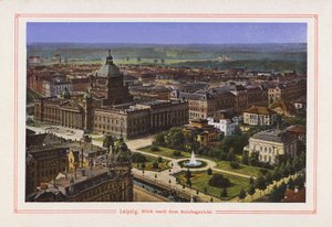 Leipzig, Blick nach dem Reichsgericht by German School