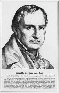 Leopold, Baron von Buch (engraving) by German School