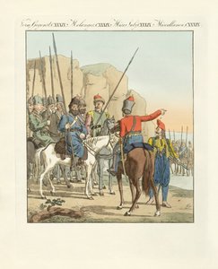 Light Russian irregular cavalry